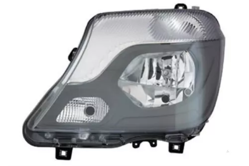 Koplamp links-