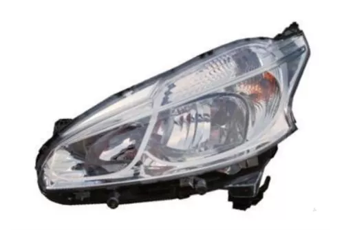 Koplamp links-