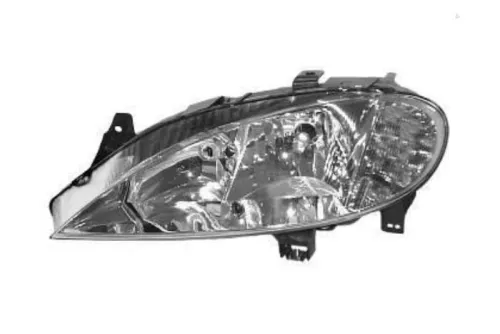 Koplamp links-
