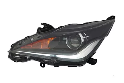 Koplamp links-