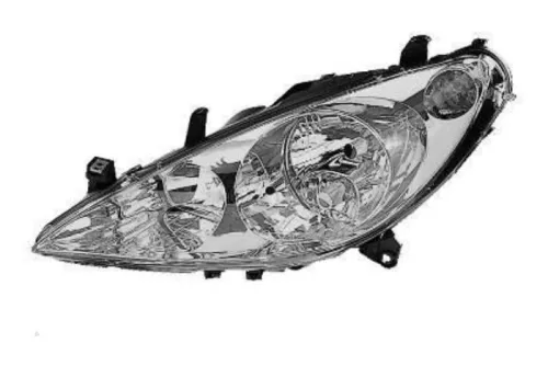 Koplamp links-
