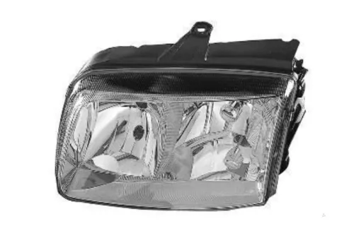 Koplamp links-