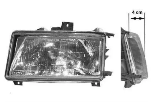 Koplamp rechts-