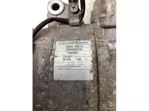 Nissan Aircopomp 92600bb01a hr16 Nissan Aircopomp 92600bb01a hr16