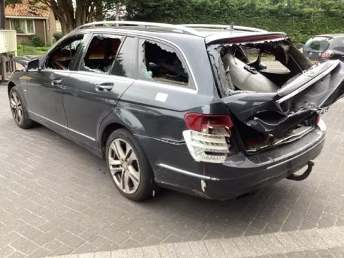 Mercedes  Aandrijfas links-achter 20798155