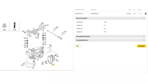 Luchtvering module-