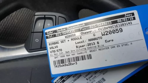 Airbag Set+Module-7883174 (9299083)