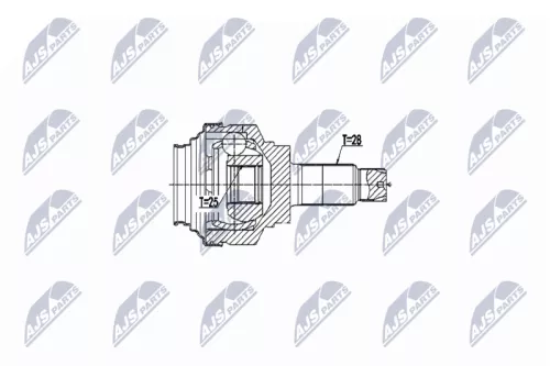 Homokineet reparatie set, aandrijfas