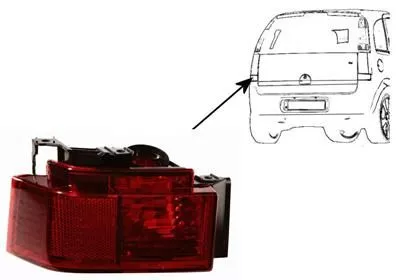 Mistachterlamp