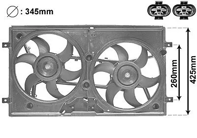 Koelventilatorwiel