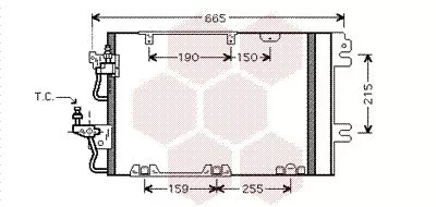 Condensor, airconditioning