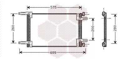 Condensor, airconditioning