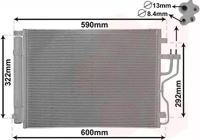 Condensor, airconditioning