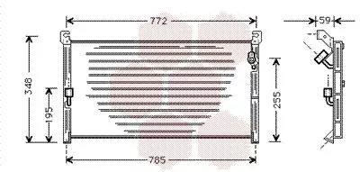 Condensor, airconditioning