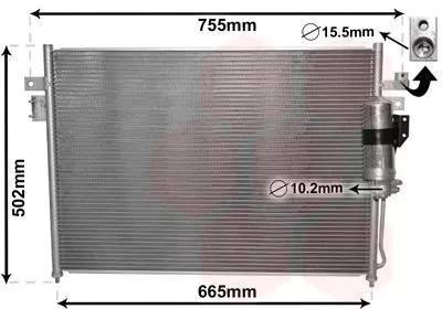Condensor, airconditioning