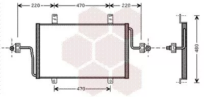 Condensor, airconditioning