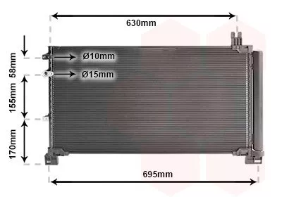 Condensor, airconditioning