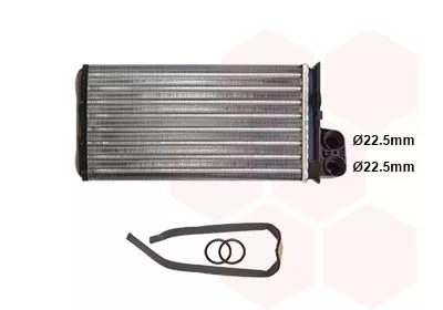 Kachelradiateur, interieurverwarming