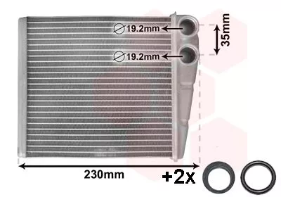 Kachelradiateur, interieurverwarming
