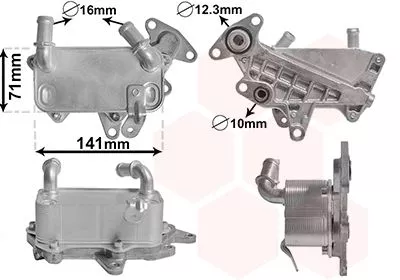 Oliekoeler, automatische transmissie