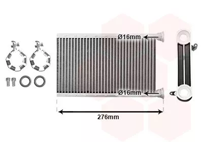 Kachelradiateur, interieurverwarming