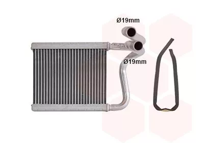Kachelradiateur, interieurverwarming