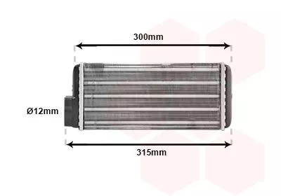 Kachelradiateur, interieurverwarming