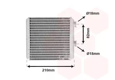 Kachelradiateur, interieurverwarming