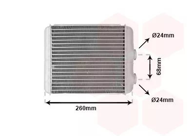Kachelradiateur, interieurverwarming