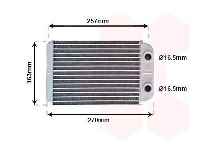 Kachelradiateur, interieurverwarming