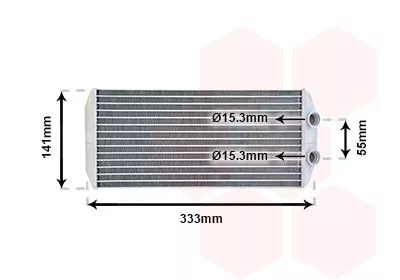 Kachelradiateur, interieurverwarming