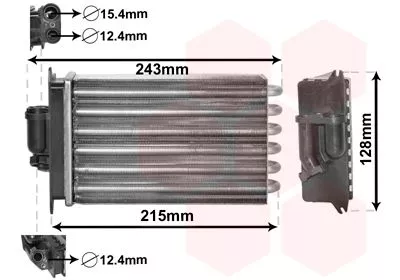 Kachelradiateur, interieurverwarming