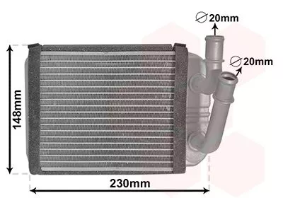 Kachelradiateur, interieurverwarming