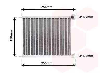 Kachelradiateur, interieurverwarming