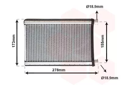 Kachelradiateur, interieurverwarming