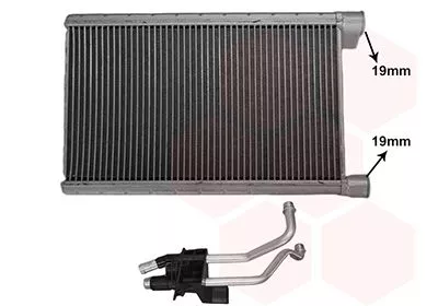 Kachelradiateur, interieurverwarming