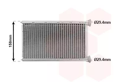 Kachelradiateur, interieurverwarming