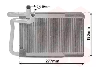 Kachelradiateur, interieurverwarming
